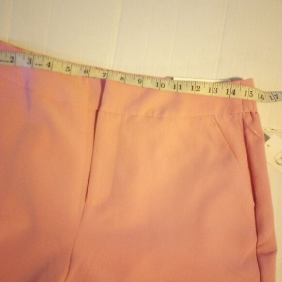 New Cato Scalloped Hem High Waist Ankle Pants - Picture 7 of 10